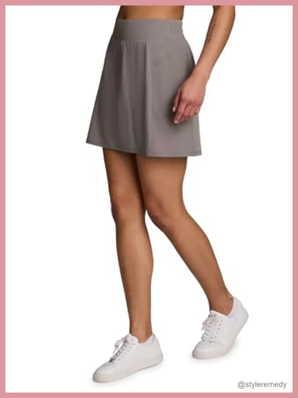 Athletic Skort with Bike Shorts Quick Dry Golf Tennis